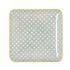 Tavă pentru gustari Quid Pippa Pătrat Ceramică Multicolor (21 x 21 cm) (8 Unități)