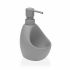 Dozator de Săpun Versa Gri Ceramică ABS (9,5 x 16,5 x 11 cm)
