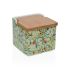 Solniță cu capac Versa Fiore 12,2 x 11,5 x 12,2 cm Ceramică