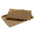 Masă de tăiat Versa 24,5 x 1,7 x 37,5 cm Oțel Bambus