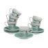 Set de Căni de Cafea Versa Bicicletă 6 Unități Porțelan
