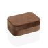 Casetă de Bijuterii Versa Maro Lemn Oglindă Lemn MDF 10 x 6 x 14,7 cm
