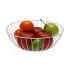 Fructieră Versa Palmier Metal Oțel Lemn MDF 28 x 10 x 28 cm