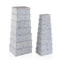 Set de cutii de depozitare, cu posibilitate de stivuire Versa Baby Carton 15 Piese 35 x 16,5 x 43 cm