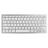 Tastatură Silver HT Teclado Inalámbrico Colors Edition - Blanco Qwerty Spaniolă Argintiu