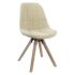 Scaun de Sufragerie DKD Home Decor Bej Multicolor 47 x 55 x 85 cm