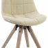 Scaun de Sufragerie DKD Home Decor Bej Multicolor 47 x 55 x 85 cm