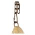 Fotoliu de grădină suspendat DKD Home Decor Bej Maro Multicolor Aluminiu ratan sintetic 90 x 70 x 110 cm