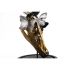 Figură Decorativă DKD Home Decor Negru Auriu* Fluturi 17 x 17 x 26 cm