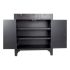 Dulap cu Sertare DKD Home Decor Negru Roșu Multicolor Brad Lemn MDF Oriental 63 x 27 x 101 cm