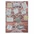 Suport pentru Poze DKD Home Decor Maro Pânză Etnic 50,5 x 3,5 x 70 cm