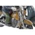 Figură Decorativă DKD Home Decor 27 x 10 x 24 cm Roșu Albastru Motocicletă Galben Vintage Câine (2 Unități)