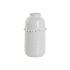 Vază DKD Home Decor Alb Gresie Pompoane 12 x 12 x 24 cm