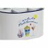 Frapieră DKD Home Decor Alb Multicolor Metal 24,5 x 17 x 13 cm