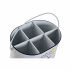 Frapieră DKD Home Decor Alb Multicolor Metal 24,5 x 17 x 13 cm