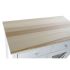 Dulap cu Sertare DKD Home Decor S3022229 Alb Natural Geam Plop Cottage 80 x 40 x 85 cm