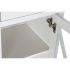 Dulap cu Sertare DKD Home Decor S3022229 Alb Natural Geam Plop Cottage 80 x 40 x 85 cm