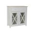 Dulap cu Sertare DKD Home Decor S3022229 Alb Natural Geam Plop Cottage 80 x 40 x 85 cm