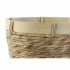 Set de Coșuri DKD Home Decor Bambus Tropical Stuf (40 x 40 x 23 cm) (3 Piese)