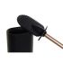 Perie pentru toaletă DKD Home Decor Negru Auriu* Rășină 10 x 6 x 40 cm