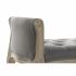 Banchetă DKD Home Decor   Natural Gri închis Lemn de cauciuc Pânză 109 x 44,5 x 60 cm