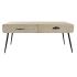 Masa de Cafea DKD Home Decor Negru Multicolor Cupru Natural Metal Lemn de paulownia Lemn MDF 100 x 52 x 42,5 cm 100 x 52 x 72 cm