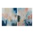 Tablou DKD Home Decor Branches Abstract 80 x 4 x 100 cm Modern (2 Unități)