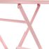 Set de Masă cu 2 Scaune DKD Home Decor MB-177410 Roz 60 x 60 x 75 cm (3 pcs)