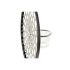 Suport de Lumânări DKD Home Decor Geam Negru Metal Lemn Maro 20 x 20 x 36 cm