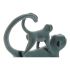 Figură Decorativă DKD Home Decor Verde Roz Rășină Cu șuvițe Tropical 22,5 x 8 x 27,5 cm