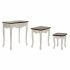 Set de 3 mese DKD Home Decor Alb Maro 60 x 40 x 66 cm