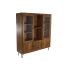 Stand Prezentare DKD Home Decor 145 x 40 x 162 cm Geam Salcâm