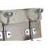 Cuier de perete DKD Home Decor 46 x 15 x 10 cm Metal Vintage Lemn de mango murat