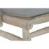 Fotoliu DKD Home Decor Natural Gri deschis Tec 82 x 80 x 73 cm