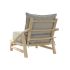 Fotoliu DKD Home Decor Natural Gri deschis Tec 82 x 80 x 73 cm