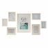 Ramă foto de Perete DKD Home Decor 32,5 x 1,5 x 45 cm Geam Natural Verde Lemn MDF Scandinav