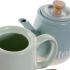 Ceainic DKD Home Decor 8424001793235 Albastru Verde Gresie 1 L 22,5 x 12 x 16,5 cm (2 Unități)