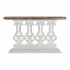 Consolă DKD Home Decor 8424001793600 142 x 30 x 83 cm Brad Natural Alb Lemn MDF