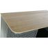 Raft DKD Home Decor Natural Gri Metal Lemn 2 Rafturi (79 x 39 x 133 cm)