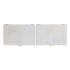 Dulap de chei DKD Home Decor 8424001797233 Lemn Lemn MDF Bej 2 Unități 46 x 6 x 32 cm