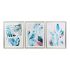 Tablou DKD Home Decor 60 x 4 x 80 cm Tropical (3 Piese)