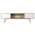 Mobilă TV DKD Home Decor Alb Metal Lemn MDF (160 x 40 x 50 cm)
