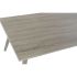 Masa de Cafea DKD Home Decor Multicolor Natural Metal Lemn MDF 120 x 60 x 45 cm