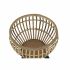 Ghiveci DKD Home Decor Natural Metal Bambus Bali 41 x 41 x 68 cm