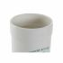 Suport pentru ustensile de bucătărie DKD Home Decor Alb Verde Dolomite 12,5 x 12,5 x 17,5 cm (12 Unități) (1 Unități)