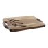 Masă de tăiat DKD Home Decor 42 x 25 x 2,2 cm Natural Salcâm