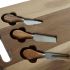 Masă de tăiat DKD Home Decor 42 x 25 x 2,2 cm Natural Salcâm