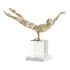 Figură Decorativă DKD Home Decor Rășină Geam Marmură (30 x 10 x 27 cm)