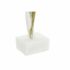 Figură Decorativă DKD Home Decor 13,5 x 12,5 x 40 cm Auriu* Alb Rășină Balerină