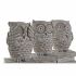 Figură Decorativă DKD Home Decor Alb Bufniță murat 11 x 11 x 20 cm (3 Unități)